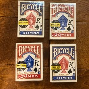 NWT set of playing cards (set of 4)